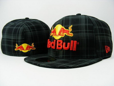 Red Bull Fitted Hats-012