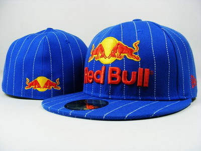 Red Bull Fitted Hats-014