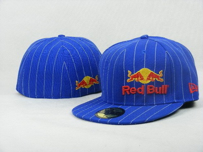 Red Bull Fitted Hats-015