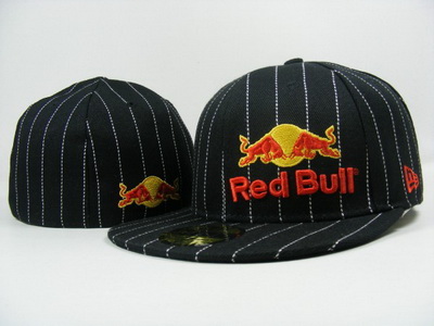 Red Bull Fitted Hats-018