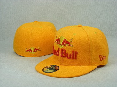 Red Bull Fitted Hats-019