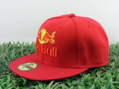 Red Bull Fitted Hats-024