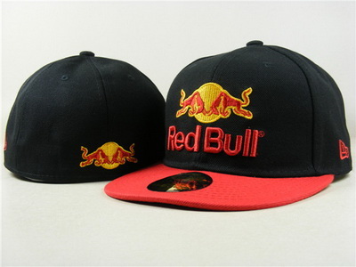 Red Bull Fitted Hats-026