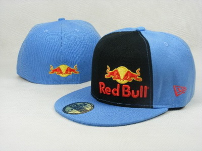 Red Bull Fitted Hats-029