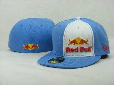 Red Bull Fitted Hats-034