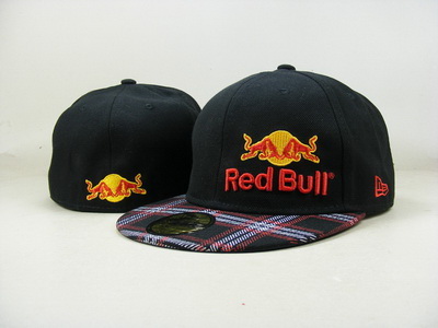 Red Bull Fitted Hats-041