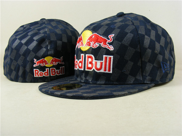 Red Bull Fitted Hats-052