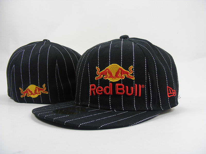 Red Bull Fitted Hats-054