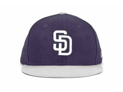 San Diego Padres Fitted Hats-001