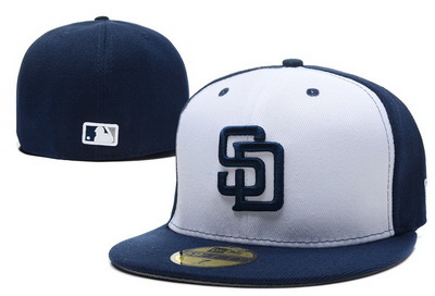 San Diego Padres Fitted Hats-003