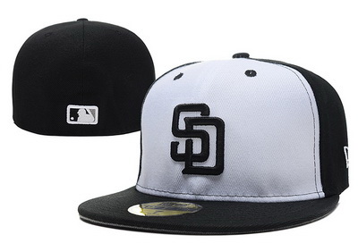 San Diego Padres Fitted Hats-006