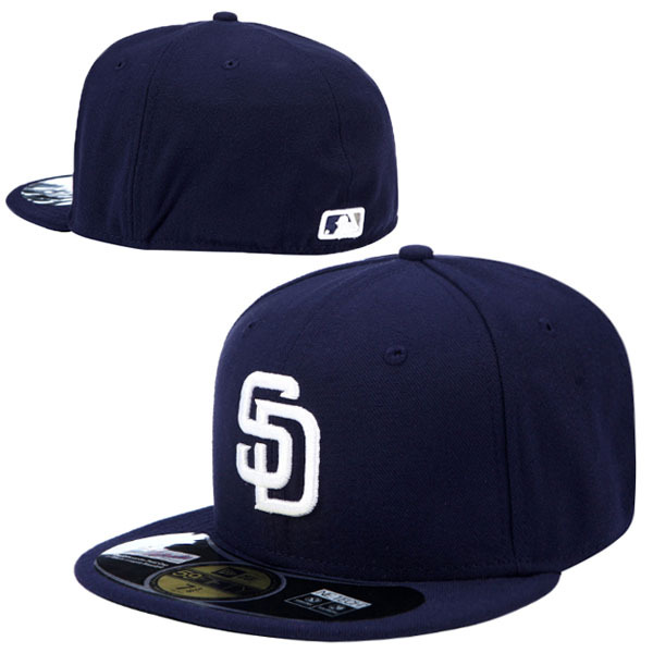 San Diego Padres Fitted Hats-009