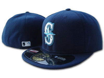 Seattle Mariners Fitted Hats-001