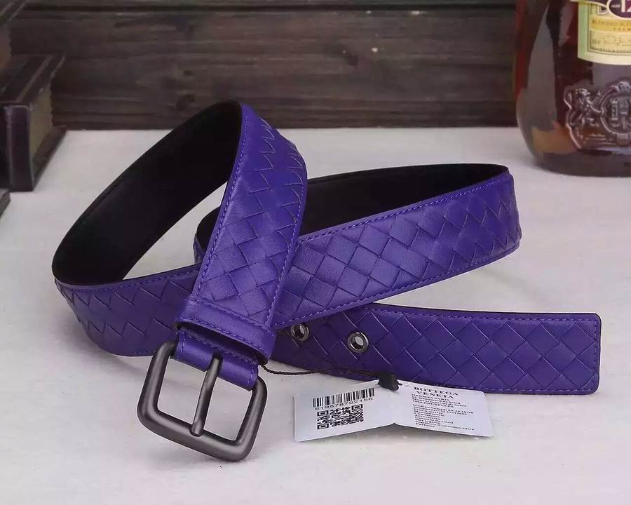 Super Perfect Quality BV Belts(100% Genuine Leather,steel Buckle)-002