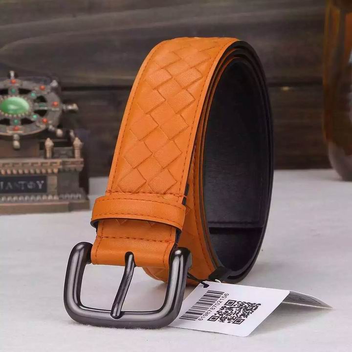 Super Perfect Quality BV Belts(100% Genuine Leather,steel Buckle)-003