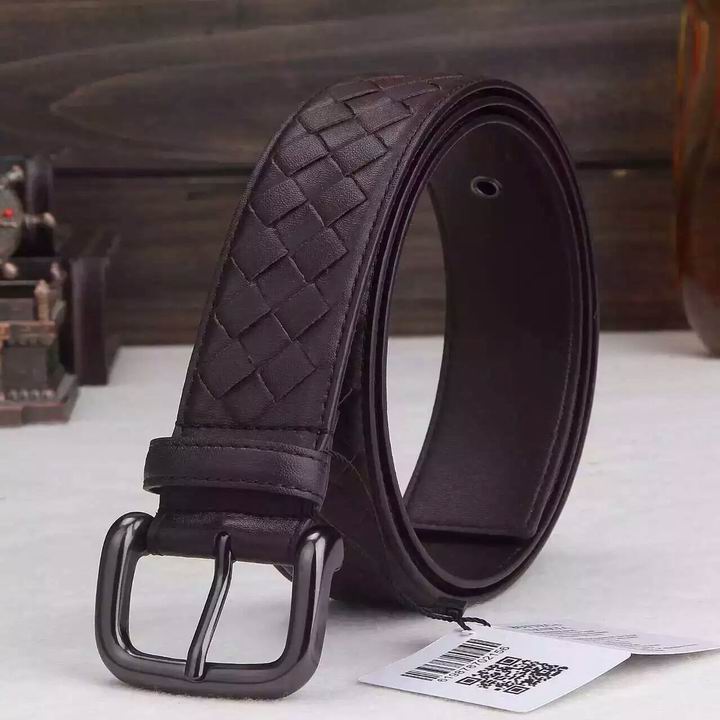 Super Perfect Quality BV Belts(100% Genuine Leather,steel Buckle)-011