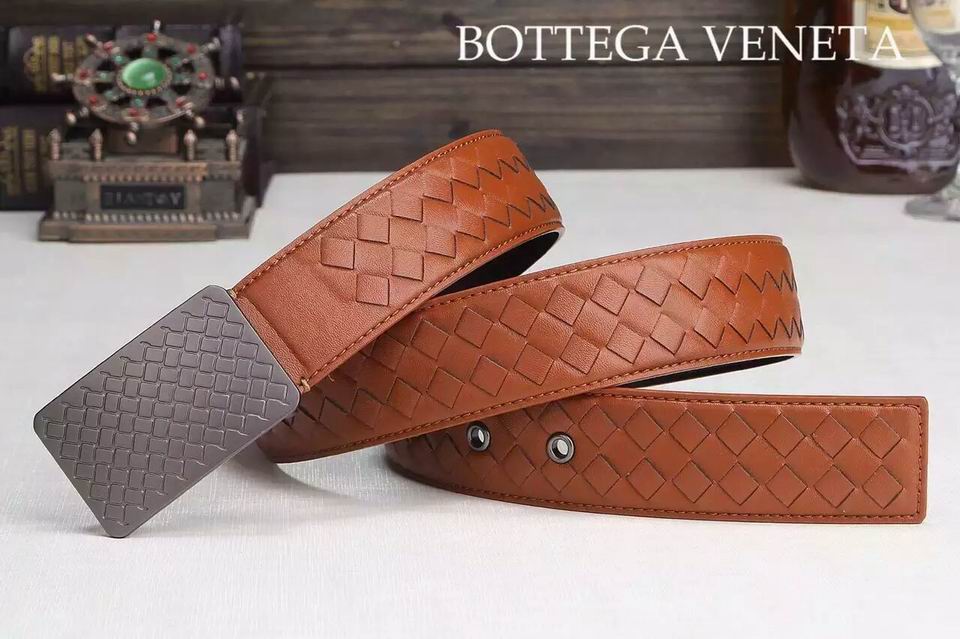 Super Perfect Quality BV Belts(100% Genuine Leather,steel Buckle)-014