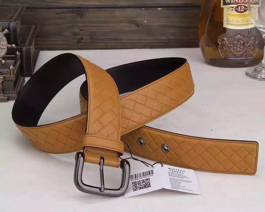 Super Perfect Quality BV Belts(100% Genuine Leather,steel Buckle)-030