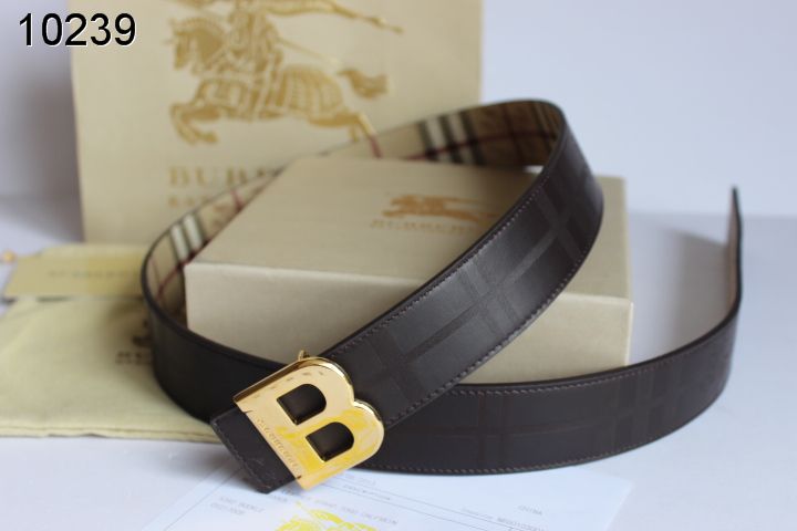 Super Perfect Quality Burberry Belts(100% Genuine Leather,steel buckle)-002