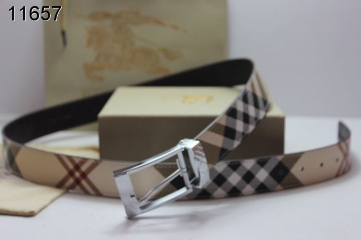 Super Perfect Quality Burberry Belts(100% Genuine Leather,steel buckle)-022