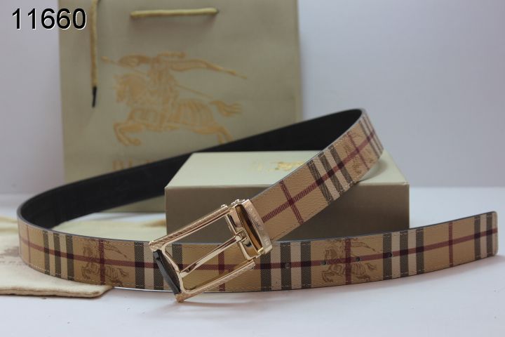 Super Perfect Quality Burberry Belts(100% Genuine Leather,steel buckle)-025