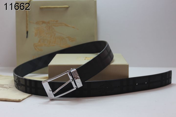Super Perfect Quality Burberry Belts(100% Genuine Leather,steel buckle)-027