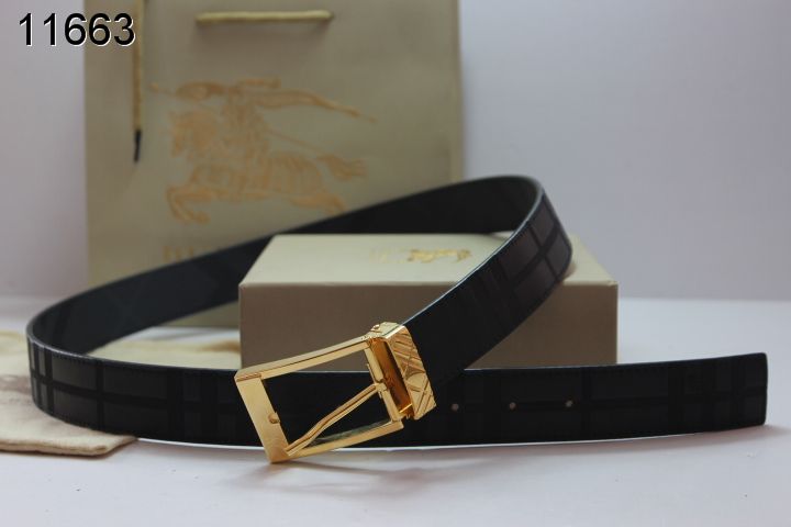 Super Perfect Quality Burberry Belts(100% Genuine Leather,steel buckle)-028