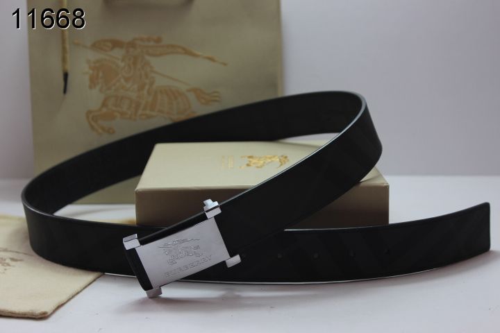 Super Perfect Quality Burberry Belts(100% Genuine Leather,steel buckle)-033