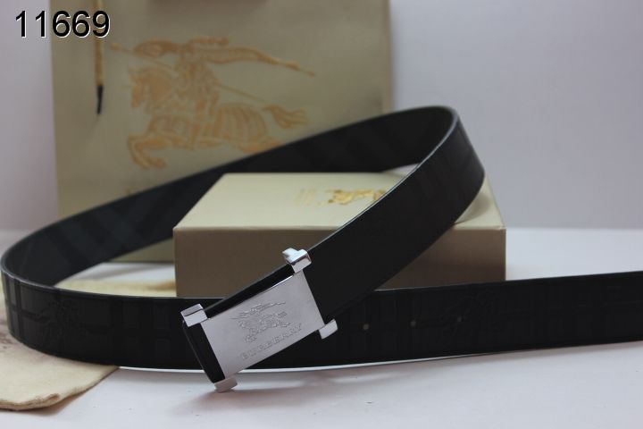 Super Perfect Quality Burberry Belts(100% Genuine Leather,steel buckle)-034