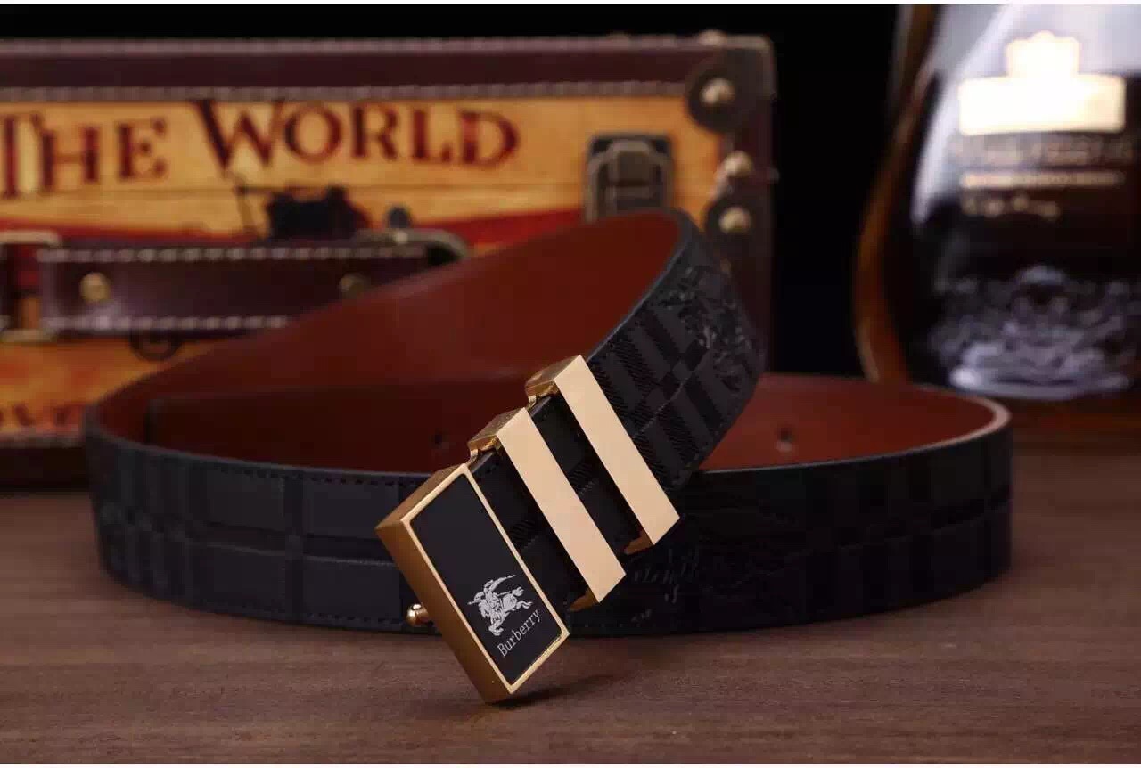 Super Perfect Quality Burberry Belts(100% Genuine Leather,steel buckle)-060