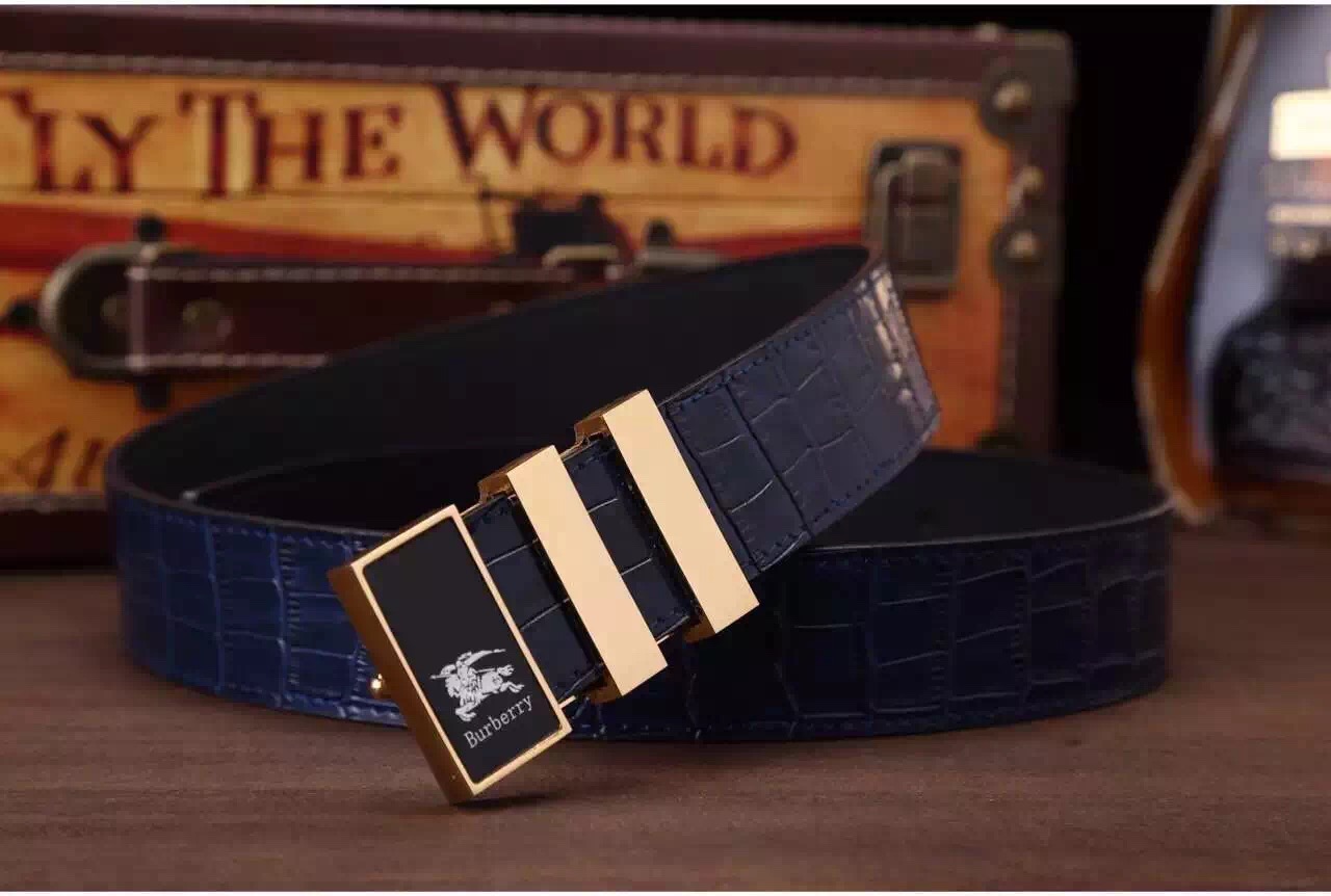 Super Perfect Quality Burberry Belts(100% Genuine Leather,steel buckle)-067