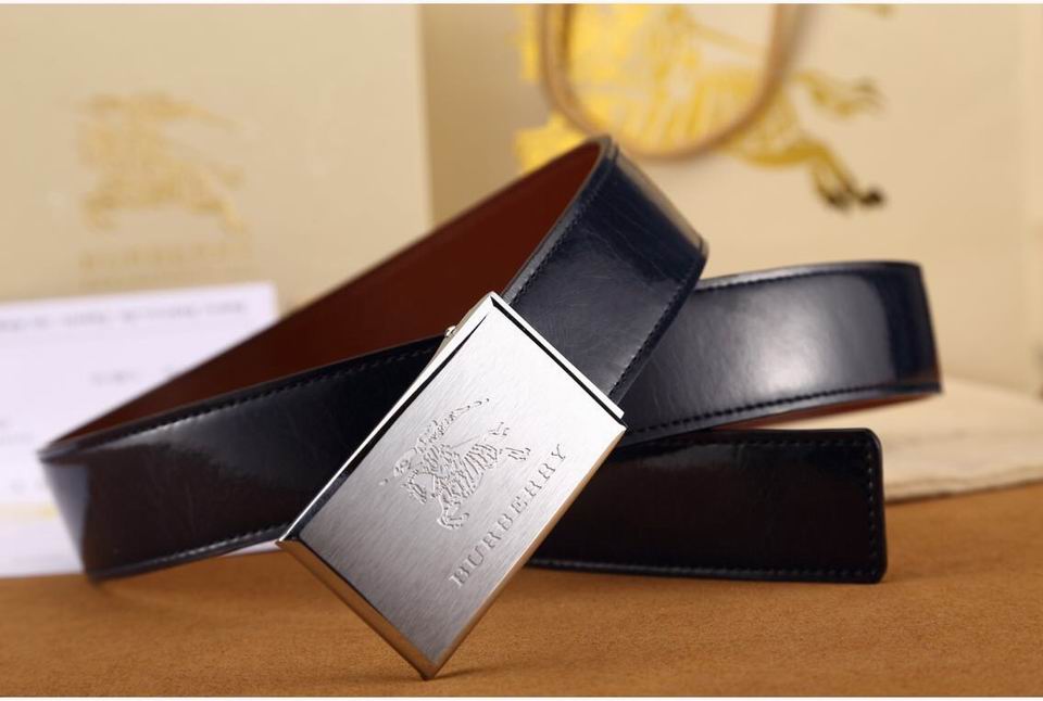 Super Perfect Quality Burberry Belts(100% Genuine Leather,steel buckle)-100