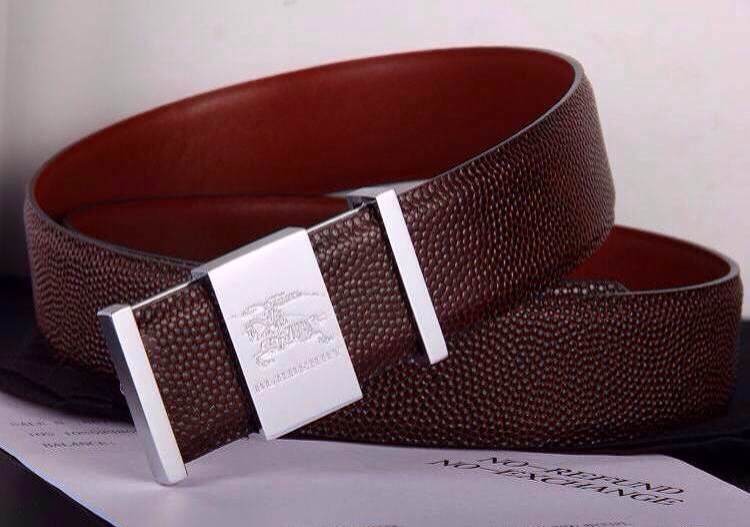 Super Perfect Quality Burberry Belts(100% Genuine Leather,steel buckle)-122