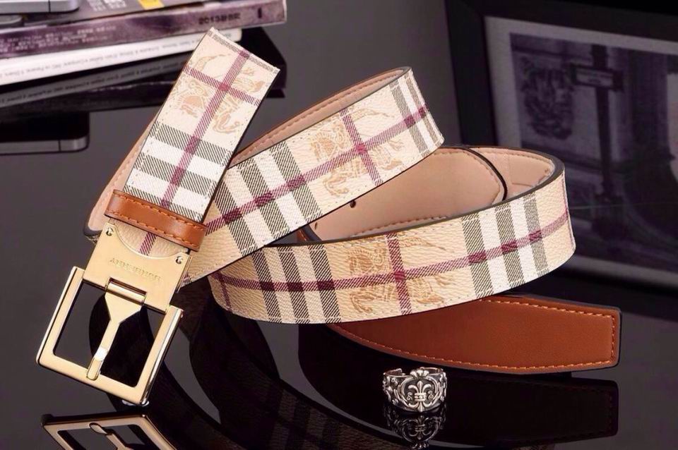 Super Perfect Quality Burberry Belts(100% Genuine Leather,steel buckle)-132