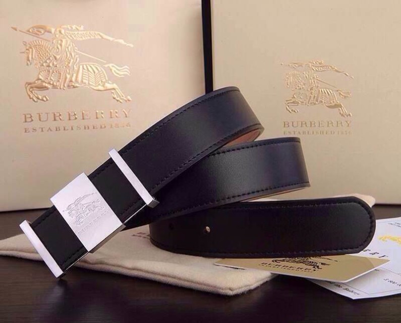 Super Perfect Quality Burberry Belts(100% Genuine Leather,steel buckle)-135