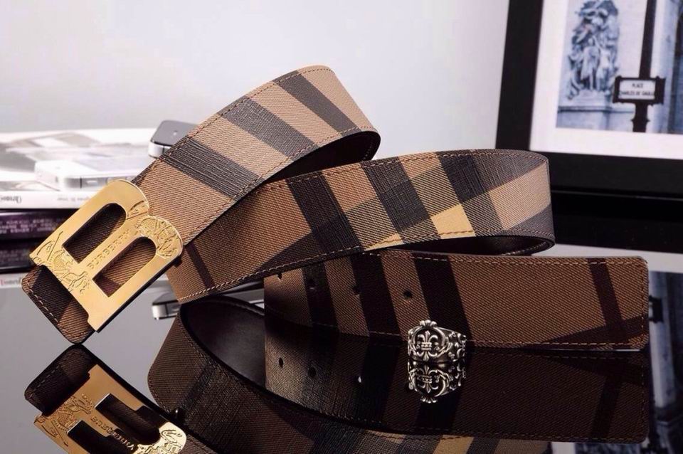 Super Perfect Quality Burberry Belts(100% Genuine Leather,steel buckle)-139