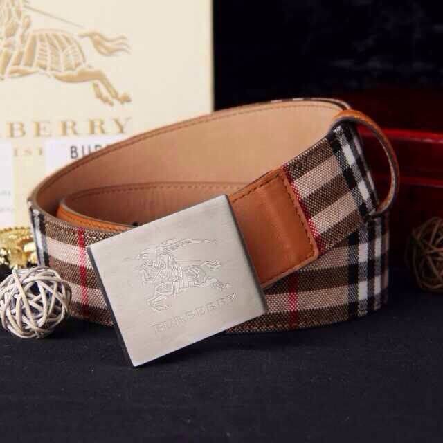 Super Perfect Quality Burberry Belts(100% Genuine Leather,steel buckle)-144