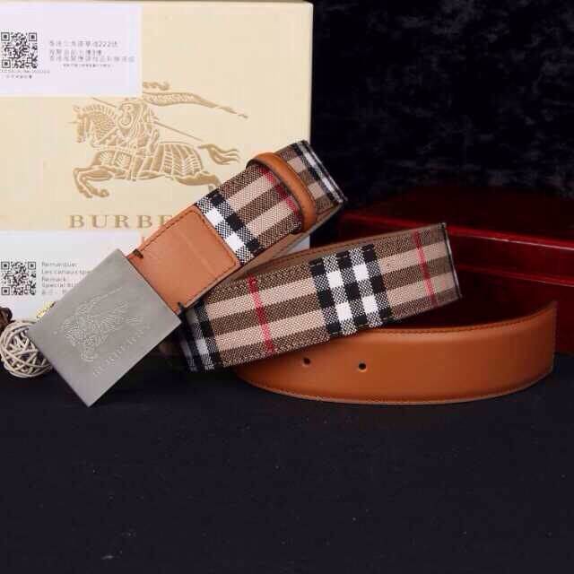 Super Perfect Quality Burberry Belts(100% Genuine Leather,steel buckle)-150