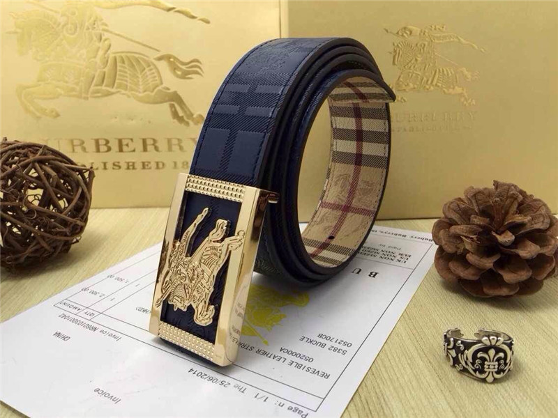 Super Perfect Quality Burberry Belts(100% Genuine Leather,steel buckle)-156