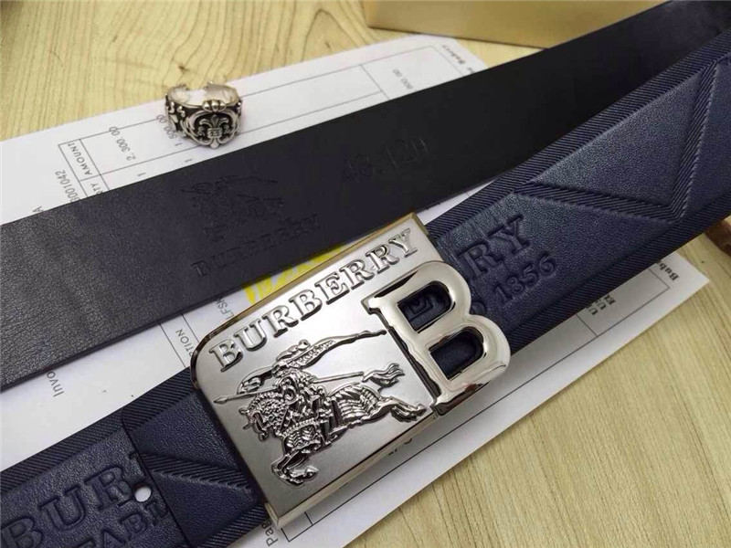 Super Perfect Quality Burberry Belts(100% Genuine Leather,steel buckle)-197