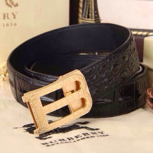 Super Perfect Quality Burberry Belts(100% Genuine Leather,steel buckle)-199