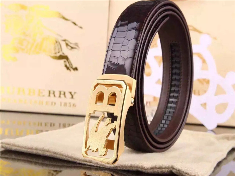 Super Perfect Quality Burberry Belts(100% Genuine Leather,steel buckle)-220