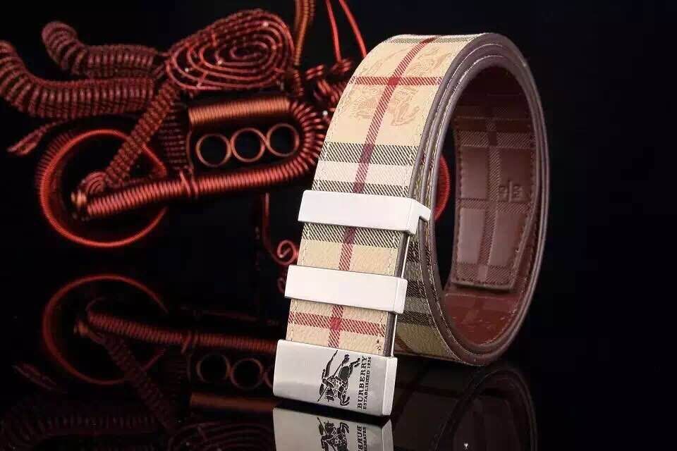 Super Perfect Quality Burberry Belts(100% Genuine Leather,steel buckle)-223