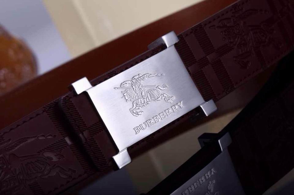 Super Perfect Quality Burberry Belts(100% Genuine Leather,steel buckle)-225