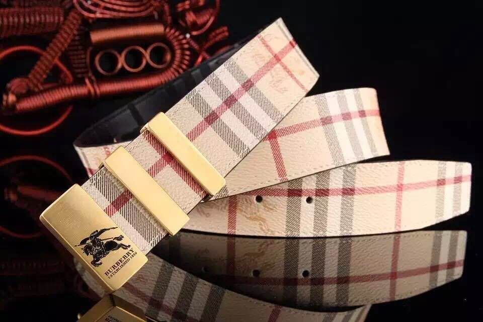 Super Perfect Quality Burberry Belts(100% Genuine Leather,steel buckle)-229