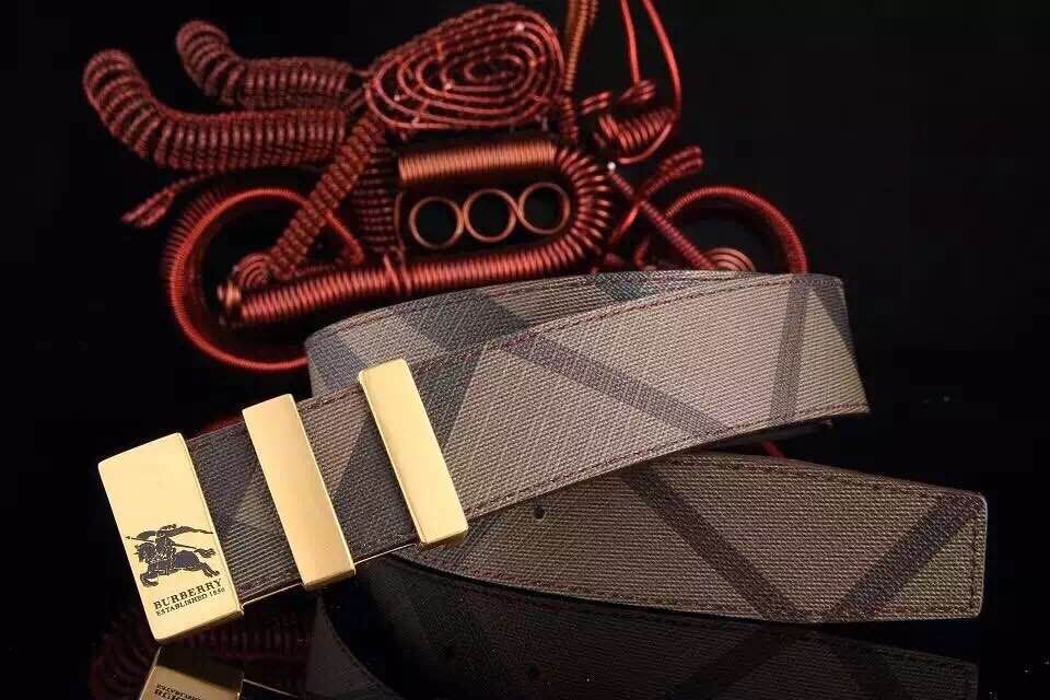 Super Perfect Quality Burberry Belts(100% Genuine Leather,steel buckle)-234