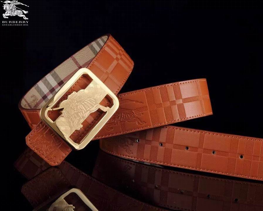 Super Perfect Quality Burberry Belts(100% Genuine Leather,steel buckle)-252
