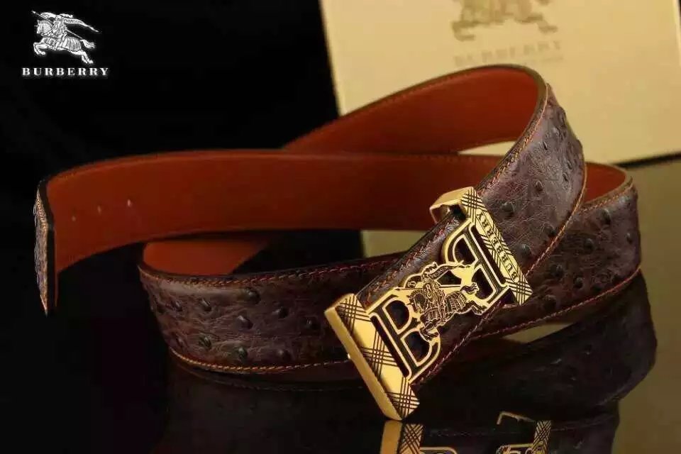 Super Perfect Quality Burberry Belts(100% Genuine Leather,steel buckle)-262