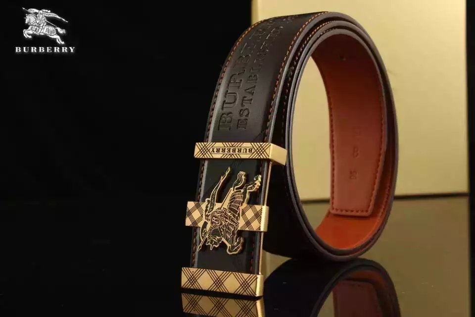 Super Perfect Quality Burberry Belts(100% Genuine Leather,steel buckle)-263