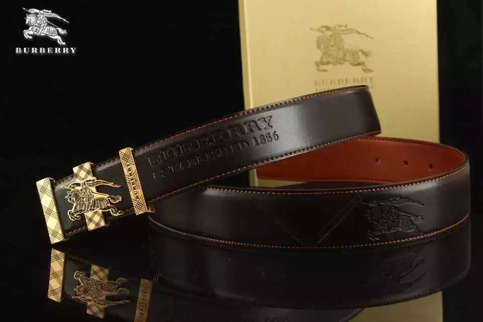 Super Perfect Quality Burberry Belts(100% Genuine Leather,steel buckle)-264